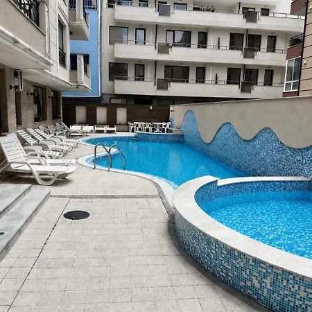 One Bedroom Golden Sea View Panorama * Pomorie