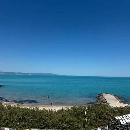 Lägenhet One Bedroom Golden Sea View Panorama Pomorie